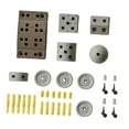 thumbnail image 3 of Bloques de construcción DIY, regalo de aprendizaje para desarrollar habilidades motoras para niños de 3, 4, 5, 6, 7 y 8 años, bloques apilables para fiestas de jardín de infantes y 36 piezas, 3 of 8