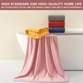 thumbnail image 6 of Liuanngg Bounty Paper Towels Coral Velvet Towel For Adult Daily Use At Home Absorbent Dry Hair Towel That Does Not Hair Beach Towel Strip Patterned Bath Towel 70*140cm, 6 of 8