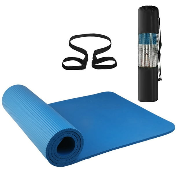 Esterilla de Yoga antideslizante de 72x24 pulgadas, esterilla de gimnasia para Pilates y Fitness ecológica, regalo