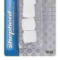 thumbnail image 7 of Shepherd Hardware Furniture Chair Leg Tips Caps 1/2 in Plastic White 4 Count, 12 Pack, 7 of 7