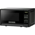 thumbnail image 5 of BLACK+DECKER 0.7 cu ft Countertop Microwave Ovens in Black, 5 of 5