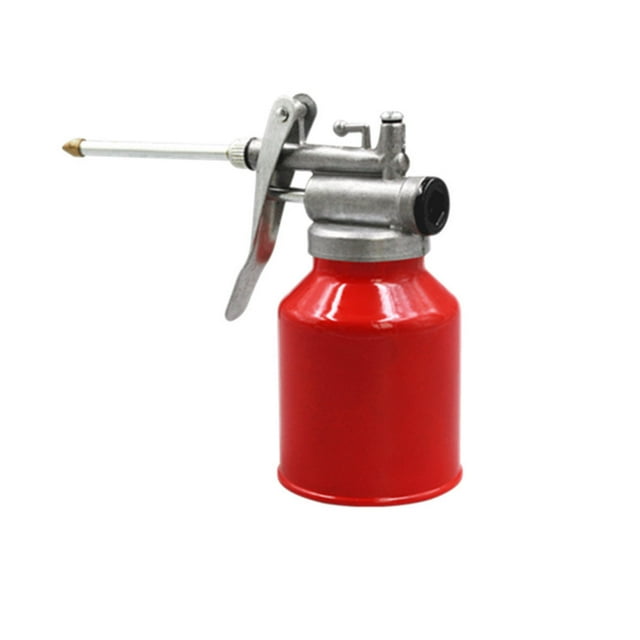 Pompe Haute Pression Aluminium Taille Compacte Lubrifiant pour Véhicule Huilier Métal Kit de Réparation Résistance à l'Usure Bouteille d'Huile 400ml