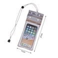 thumbnail image 6 of NIBOLOG Waterproof Phone Bag Transparent Waterproof Good Sealing Airbags Touch Screen Swimming Rafting Mobile Phone Bag Water Sports, 6 of 8
