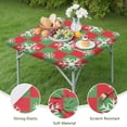 thumbnail image 4 of Premium Christmas Tablecloth 34x34 Square Size, Stretchable Fabric for Holidays and Special Occasions Regular Use, 4 of 6