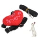 thumbnail image 5 of Conjunto de correa y arnés para conejo corazón elegante duradero y espalda en el pecho, 5 of 8