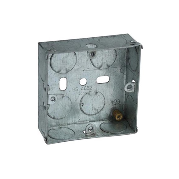 Axiom Electrical - Metal Switch Box 16mm (Pack 20)