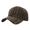 Dark Green, variant on Unisex Fall Winter Vintage Plaid Baseball Cap, Curved Brim Adjustable Back Strap Dad Hat, Soft Thick Fabric Daily Outdoor Cold Weather Hat For Women Men Wine