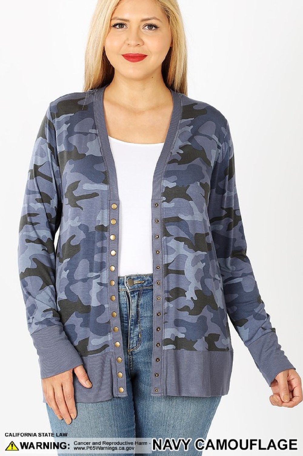 camo cardigan walmart