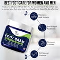 thumbnail image 4 of Foot Cure Athletes Foot Treatment Balm - 10% Zinc Undecylenate Antifungal Cream, Moisturizing Tea Tree Oil Jock Itch Cream, Relieves Itching Burning & Scaling - 2 Pack, 4 of 11