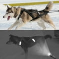 thumbnail image 3 of YMTQ Strong Dog Weight Pulling Harness Reflective Medium Large Dogs  X Back Sled Vest for Pitbull Husky Training, 3 of 8