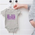 thumbnail image 5 of My Papa Hotter Than Yours Grandfather Bodysuit Jumper Girls Infant Baby Brisco Brands 6M, 5 of 6