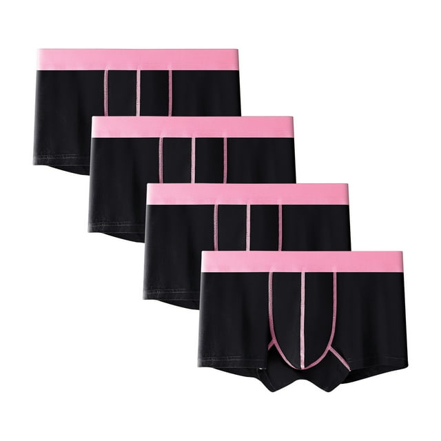 Plebaso Boxeurs pour Hommes en Coton Extensible sous-Vêtements Confortables Élastiques Quotidiens Multipacks