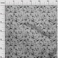 thumbnail image 3 of oneOone Cotton Silk Gray Fabric Floral Sewing Craft Projects Fabric Prints By Yard 42 Inch Wide, 3 of 4