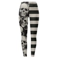 thumbnail image 2 of Gibobby Leggings deportivos Mujer Mallas con estampado para Halloween para mujer, mallas paraportivas con Control de yoga para mujer, mallas para talle（Gris， L), 2 of 4