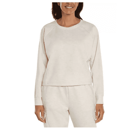 EXPRESS LADIES XX-LARGE CREAM LONG SLEEVE PULLOVER