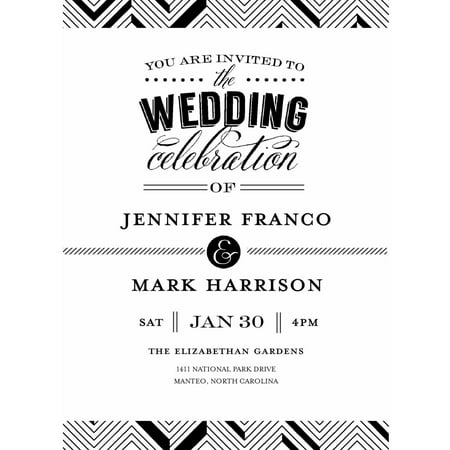 Celebrate With Us Standard Wedding Invitation