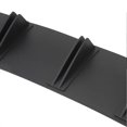 thumbnail image 3 of 83cm Rear Bumper Lip Diffuser 2 Parts Black Universal Fit Rear Shark Fin Spoiler for 1 Series E90, 3 of 5
