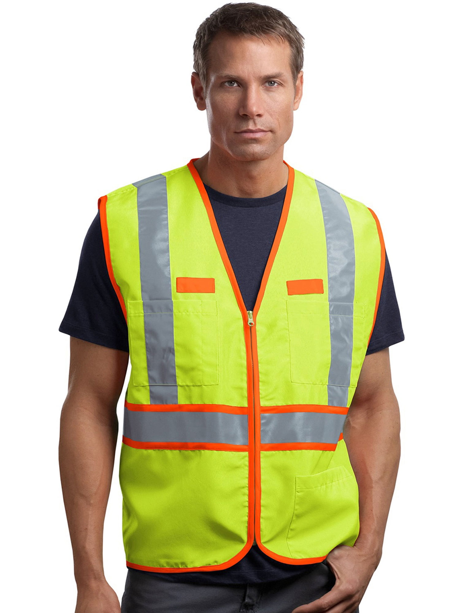 Cornerstone Men's Reflective Safety Vest