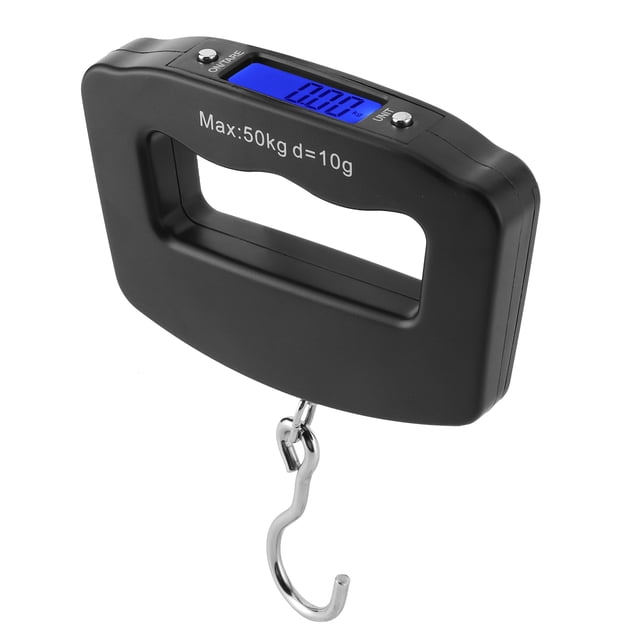 Escala de Lcd Colgante, Pesante de la Escala de Equipaje, Pequeño Portátil Ligero Ahorrando Su Energía para Las Maletas de Pesaje Levantando Fácilmento Sus Viaje de Equipaje y