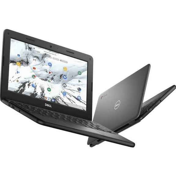 Restored Dell 3100 2-in-1 11.6-inch Touchscreen Chromebook - Intel N4020 8GB RAM 32GB SSD Webcam ChromeOS AUE June 2029 (Refurbished)