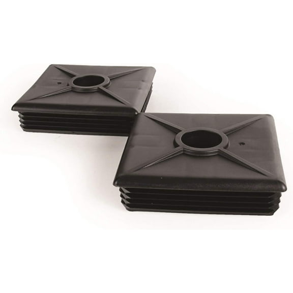 Camco Bumper Cap 4 Inch - Universal Fit, Black - 2 Count