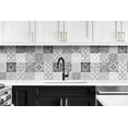 thumbnail image 4 of Stacy Garcia Home Greystone Tilework Peel and Stick Wallpaper, 4 of 8