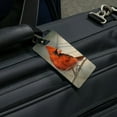 thumbnail image 2 of Cardinal Red Bird on Tree Branch Luggage ID Tags Suitcase Carry-On Cards - Set of 2, 2 of 4