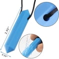 thumbnail image 3 of Collar masticable sensorial de silicona de grado alimenticio de 5 piezas para ejercicios orales de autismo, TDAH y SPD, 3 of 11