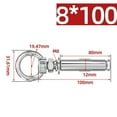 thumbnail image 1 of 304 Stainless Steel Expansion Bolts With Rings Wall Anchors Eye Screws 6/8/10mm, 1 of 6