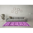 thumbnail image 3 of Ahgly Company Indoor Rectangle Persian Purple Traditional Area Rugs, 4' x 6', 3 of 4
