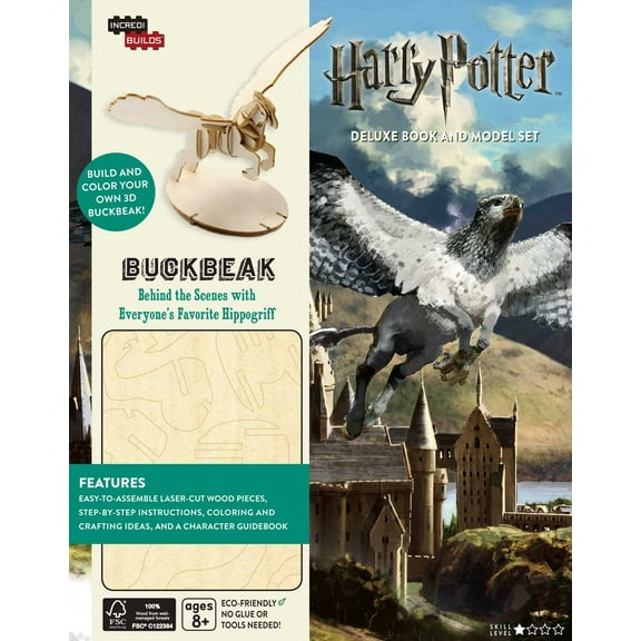 Incredibuilds: Harry Potter: Buckbeak Deluxe Book and Model Set