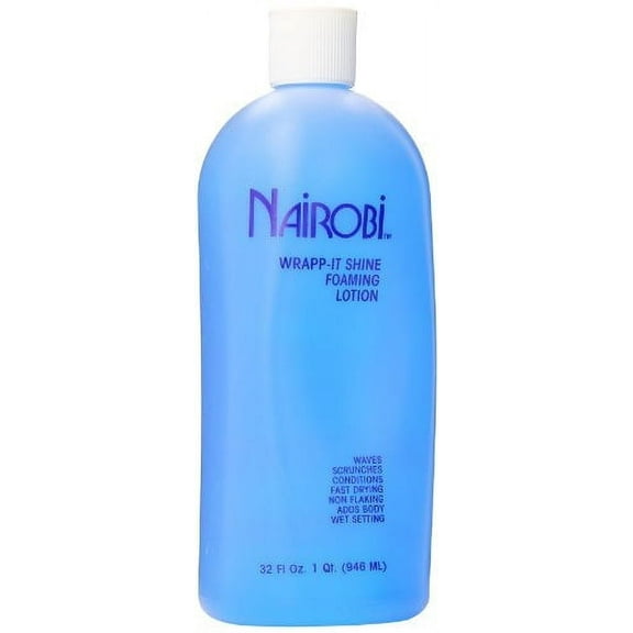 Nairobi Wrap-It Shine Foaming Lotion, 32 Ounce