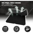 thumbnail image 3 of Leather Work Apron 24" X 36", ARCCAPTAIN Heat Flame Resistant Cowhide Blacksmith Aprons with 6 Tool Pockets for Welders Men Women, Adjustable M to XXXL-Black, 3 of 8