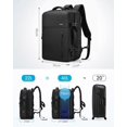thumbnail image 2 of Mochila de viaje HOMIEE 40L para equipaje de mano aprobada por la TSA, 2 of 8