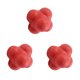 thumbnail image 1 of Soidarity Pelota de entrenamiento Hexagonal de 3 uds., pelota de reacción divertida para exteriores, pelota de silicona para coordinación de agilidad, Gimnasios en casa No.01 Soidarity HW4311-01, 1 of 6