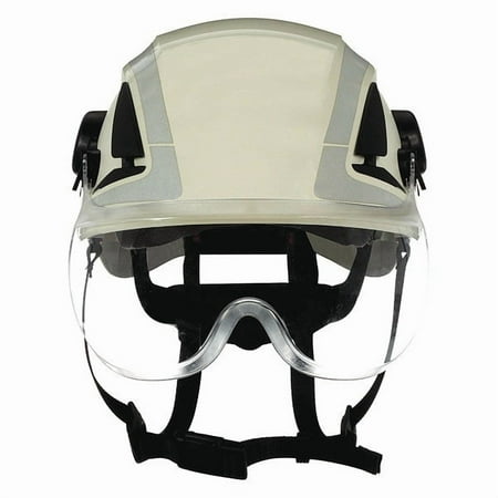 3m Visor,Clear,7" H,Polycarbonate X5-SV01