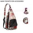 thumbnail image 2 of Travel Style Waterproof Sling Bag - Anti-Theft Scratch Resistant Crossbody Backpack for Students & Trendy Travelers, 2 of 4