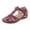 Purple, variant on Orthopedic Sandals for Women 2026 Closed Toe Arch Support Dressy Casual Summer Beach Shoes