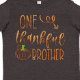 thumbnail image 4 of Inktastic One Thankful Brother Thanksgiving Design with Pumpkin Boys Toddler T-Shirt, 4 of 5