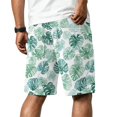 thumbnail image 6 of Cargo Shorts for Men Summer Quick Dry Casual Shorts Drawstring Baggy Comfy Gym Pants Bermuda Soft Sweat Shorts S, 6 of 6