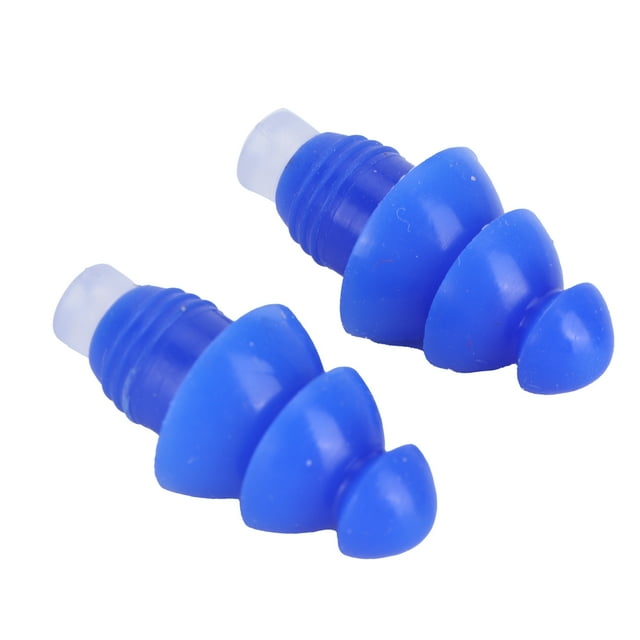 Bouchons d'Oreilles Réutilisables en Silicone Étanche - Réduction de Bruit pour la Natation et le Sommeil