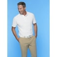 thumbnail image 6 of Ben Hogan Men's & Big Men's Performance Easy Care Solid Short Sleeve Polo Shirt, up to 5XL, 6 of 7