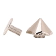 thumbnail image 1 of 20Pcs Hexagonal Cone Rivet, Anti Corrode Zinc Alloy Construction Easy to Install Rivet Screw Set for Leather Goods Bags Repair KitsGold 10mm, 1 of 7
