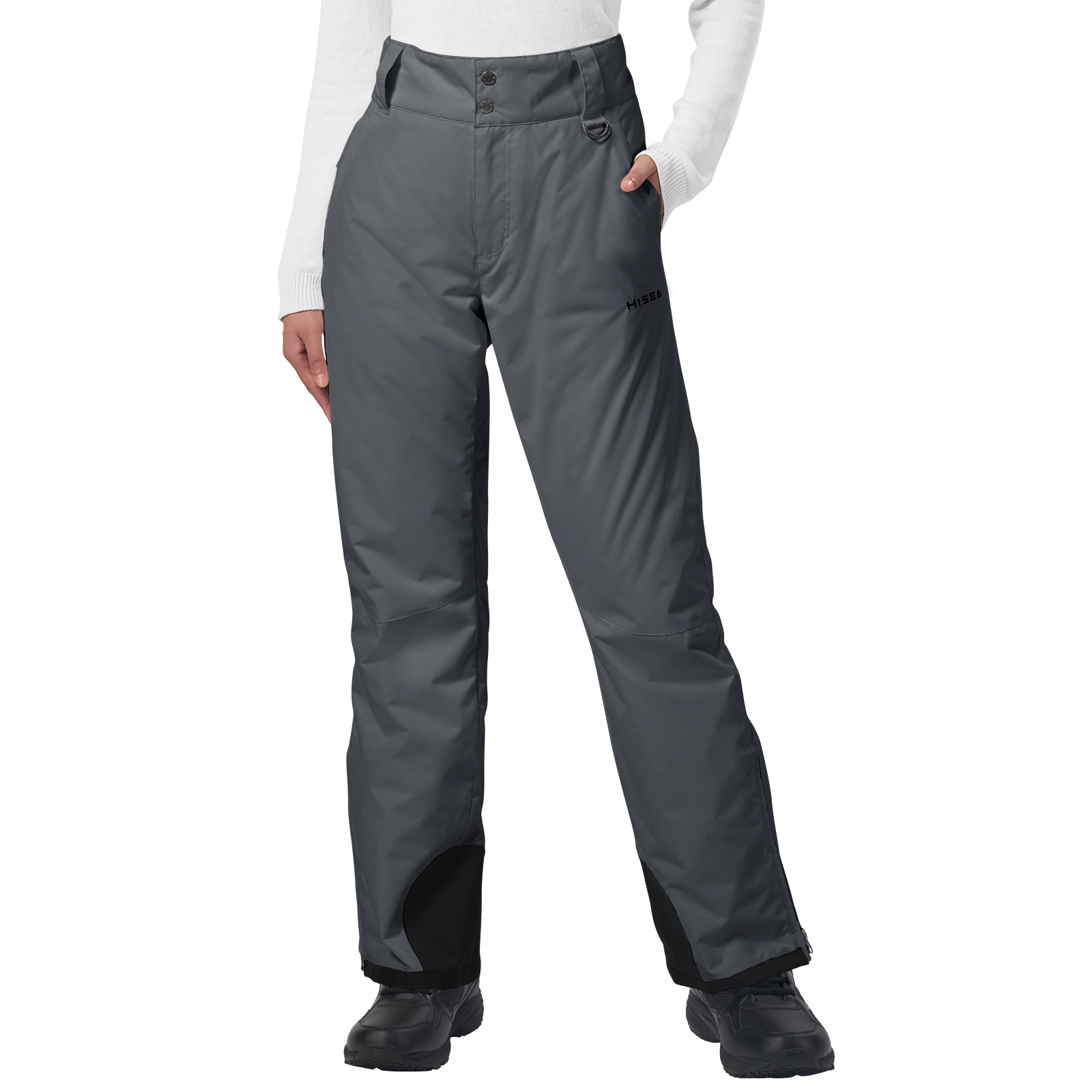 HISEA Women's Snow Pants Warm Hiking Ski Insulated Snow Pants Outdoor