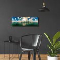 thumbnail image 6 of Epic Art 'Florida - Downtown Miami' by Epic Portfolio, Acrylic Glass Wall Art, 36"x12", 6 of 8