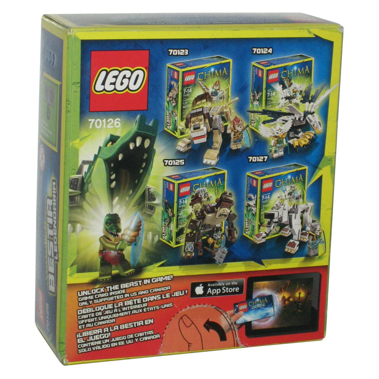 Smag Advarsel Udfør LEGO Chima Crocodile Legend Beast Building Toy Set 70126 - Walmart.com
