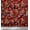 Brick Red, variant on Soimoi Blue Cotton Duck Fabric Snowflake & Red Berries Fruits Decor Fabric Printed Yard 42 Inch Wide