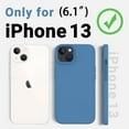 thumbnail image 6 of Compatible with iPhone 14 Case, Full Body Food-Grade Silicone Wear-Resistant, Anti-Drop Protection with Soft Anti-Scratch Microfiber Lining Phone Case for iPhone 14, 6.1 inch,Azure Blue, 6 of 14