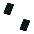 thumbnail image 3 of Wweixi Extension Strap Bra Extender Breathable 3 Rows 3 Hook Women Accessories Adjustable Lengthened Band Lingerie Intimates black 2Set, 3 of 6