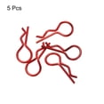 thumbnail image 3 of 5pcs 30-Degree Angle Body Clips Bent Springy Pins for All 1/8 1/10 Scale Model RC Car Crawler Fit 1.4mm Rod(Red), 3 of 6